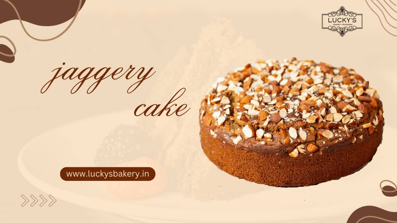 Whole wheat Jaggery Tea Cake: